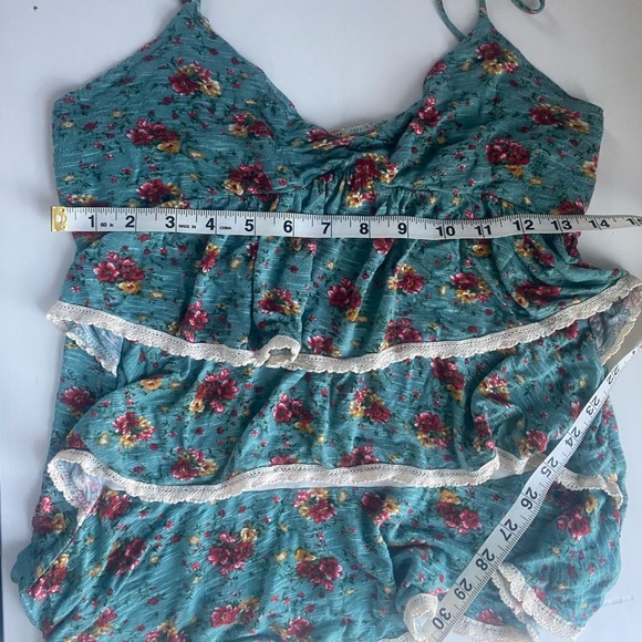 Floral Ruffle Camisole Top - Picture 2 of 6